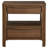 Verona Walnut 2-Drawer Nightstand Bedside Table