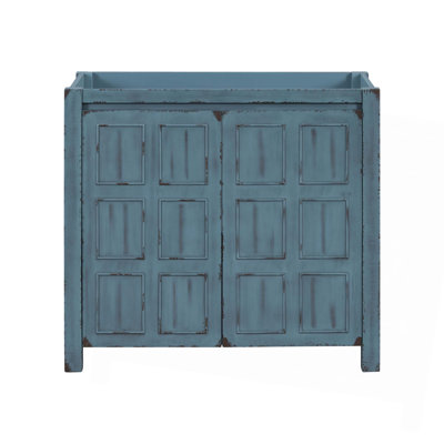 Meuble-lavabo 36 po, patiné rétro