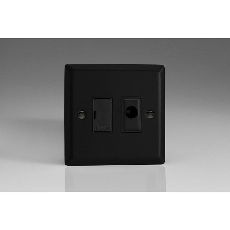 Wall Mounted Light Switch, Black