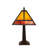 16" High "T" Mission Accent Lamp