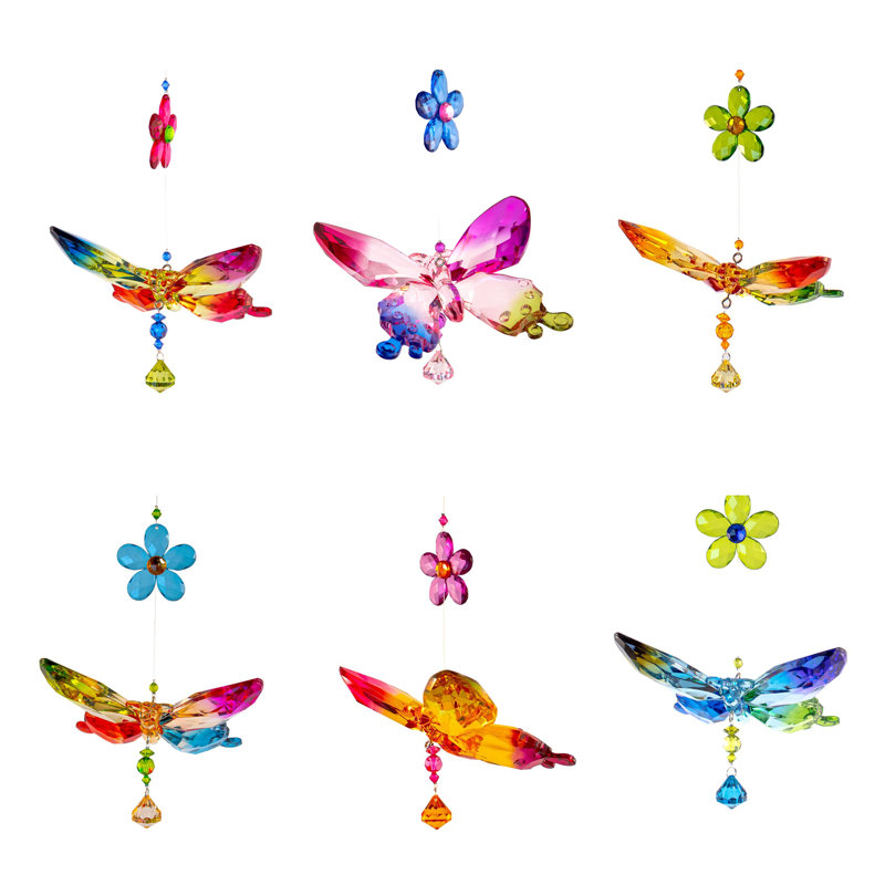 Ornement en forme de papillon Tryphena (ensemble de 6)