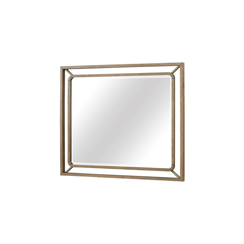 Mirror in Latte Finish