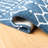 Philo Hand Tufted Wool/Viscose Geometric Rug in Navy-2066208628