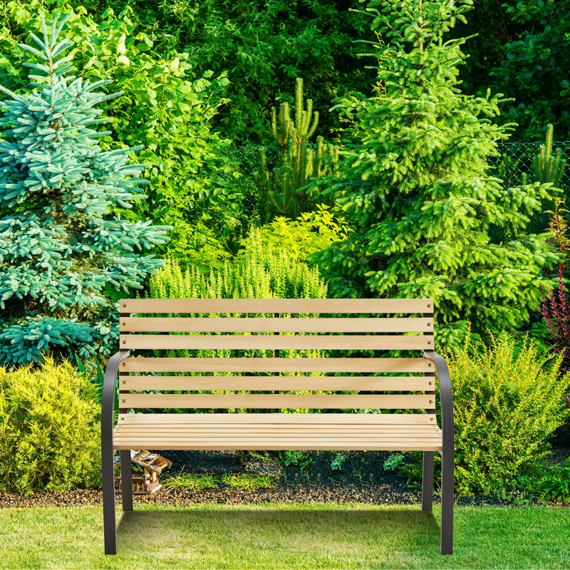 Folcroft Iron Outdoor Bench