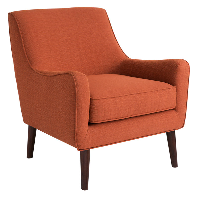 Fauteuil d'appoint Burnt Orange, Orange brûlé