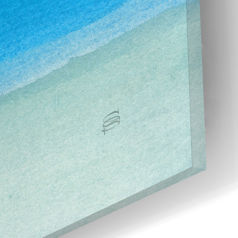 «Coastal Abstraction V» par Chris Paschke, H 12 po x l 12 po x P 0,13 po