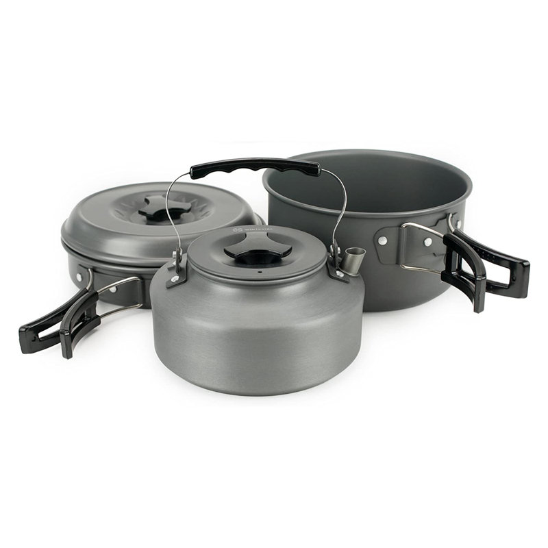 Winterial 11 - Piece Non-Stick Aluminum Cookware Set
