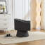 Chai tonneau pivotant en similicuir-357857942