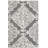 Bernon Hand Tufted Viscose/Wool Ikat Rug in Dark Gray-24292738