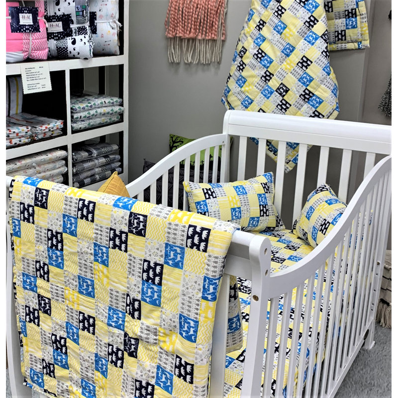 Ensemble de literie pour lit de bébé 5 pièces Ingimar