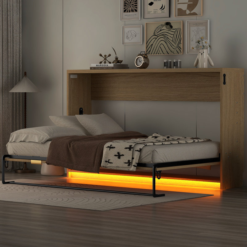 Lit escamotable avec lumière DEL
