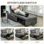 Single 72cm Upholstered Clic Clac Sofa-1221881795