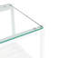 Table basse et tables de bout, ensemble de 3, table en verre trempé avec panneau de fibres à densité moyenne, tables modernes pour le salon-1105663686-1105663687
