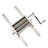 Manual Stainless Grain Grinder with 2 Rollers
