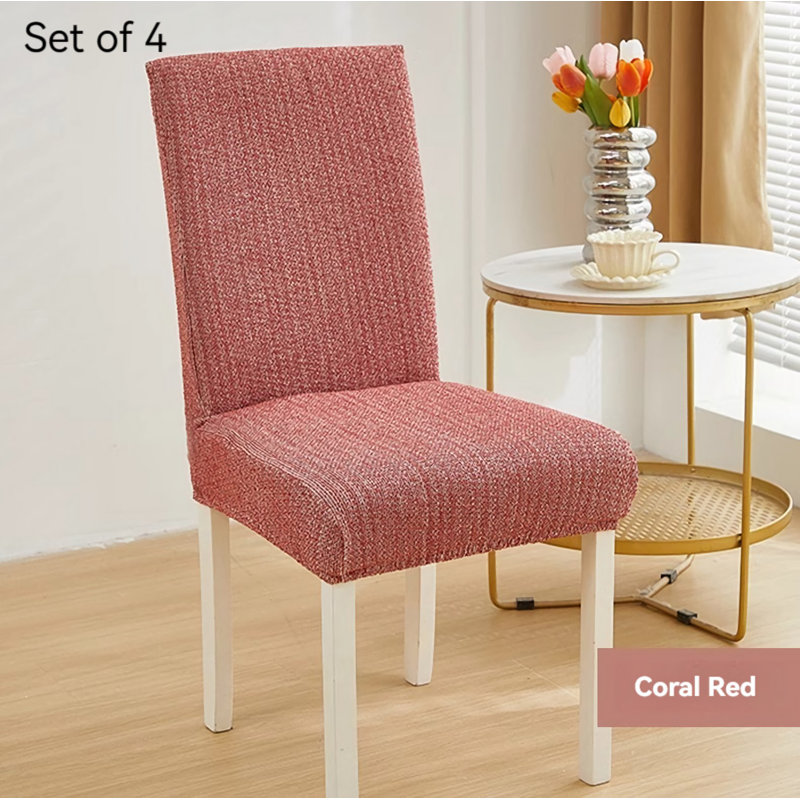 Housse pour chaise de salle à manger en polyester
