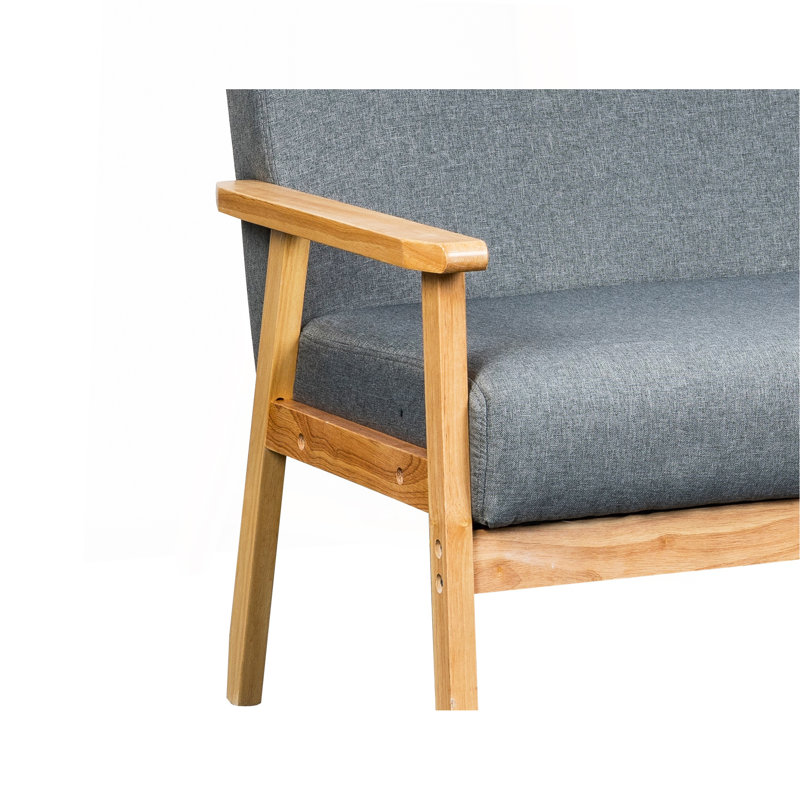 Causeuse 45 po, Gris