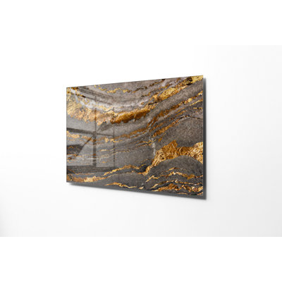 Stunning Tempered Glass Wall Art Painting, 27.6 x 39.4 inches | 100% Tempered Glass, Thickness: 0.16 inches | Elegant Home Decor for Living Room or Office, Durable & Easy to Clean, Perfect Gift Idea