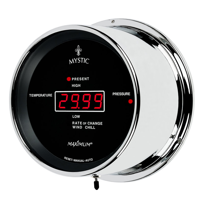 Mystic 6.5'', Chrome/Black