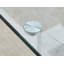 Glass Top Metal Base Dining Table