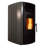 2200 Square Feet Direct Vent Freestanding Wood Pellets Stove with Blower and with Adjustable Thermostat