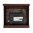 Only Mantel (Not Included 23" Fireplace)--Cherry, 45.6"W*11.8"D*40"H-491513937