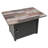 Endless Summer, The Caleb,  40" X 28” Rectangular Gas Fire Table