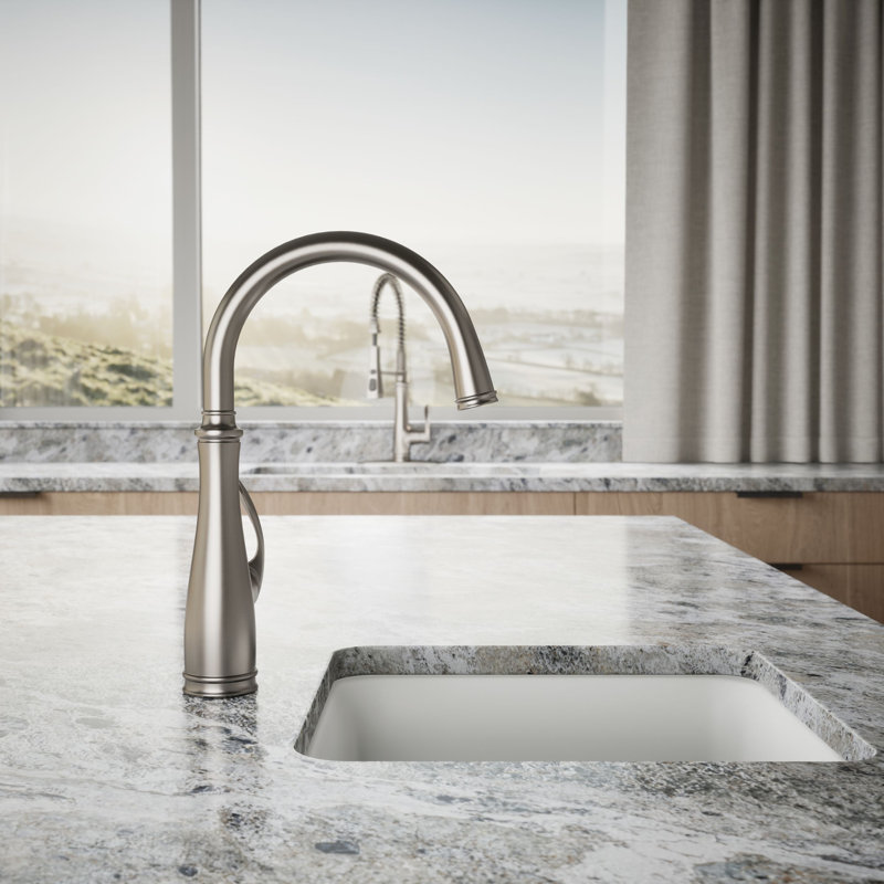 Bellera Touch Single Handle Kitchen Faucet, Vibrant Stainless