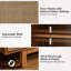 Branstetter 63'' Wide Sideboard with LED Light and Wine Rack-1773395281