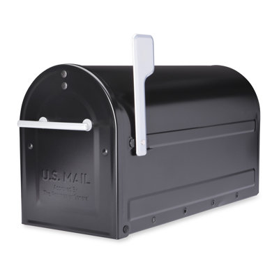Boulder Post Mounted Mailbox