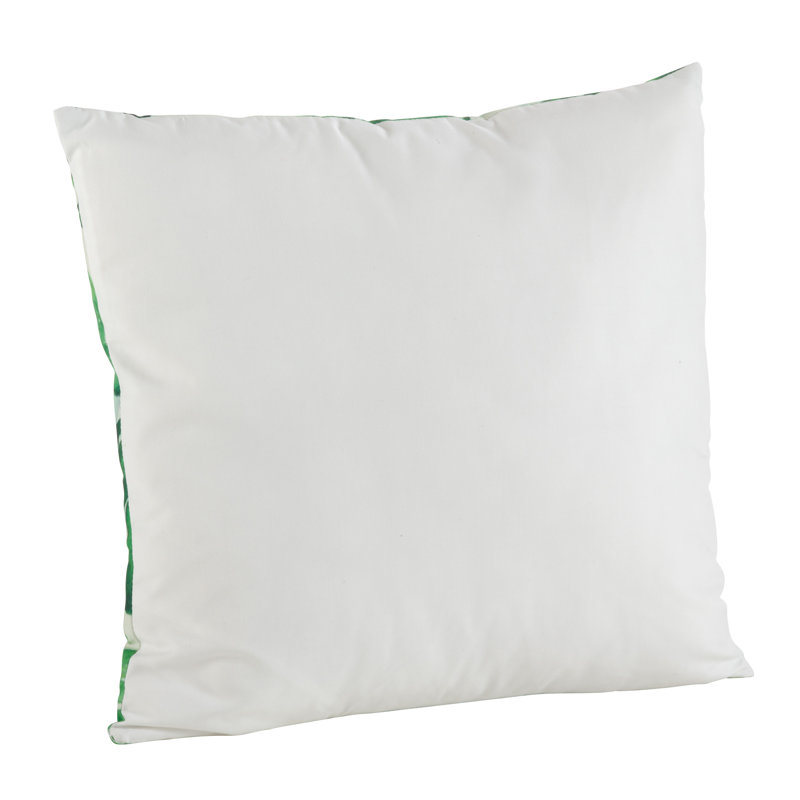 Tahiti Palm Leaf Print Indoor/Outdoor Throw Pillow