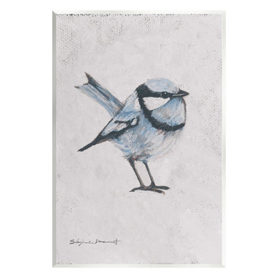 Oiseau Wren - peinture