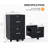 Kayeson 15.7'' Wide 2 -Drawer Mobile File Cabinet-1136724638