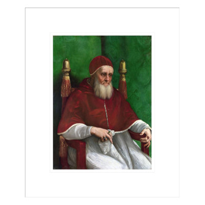 Pope Julius II by Raphael -Framed Giclee Print