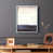 Cadre simple bleu est en rupture de stock
