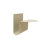 Decorative Hanging Metal Wall Magazine Shelf