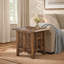 Table de bout pliable en bois massif Lauver