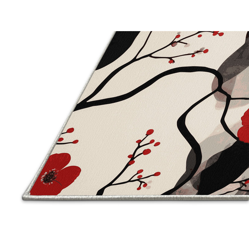 Tapis Blooming Flow, Rectangulaire 8 pi x 12 pi