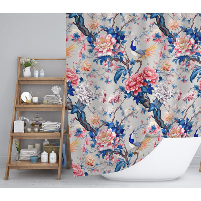 Gillreath Floral Shower Curtain