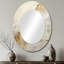 Miroir mural Earth Minimalist Fossils II - Blanc-2093752659
