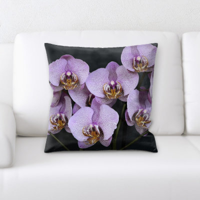 Coussin orchidées