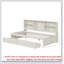 Bed Frame With Side Bookshelves Two Drawers And Built