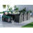 10 - Person Wicker Patio Dining Set with Rectangular Table , Cushions Included-93913439-93913441