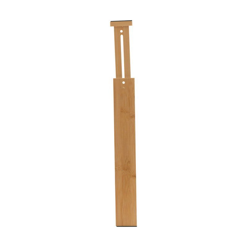 Large Adjustable Bamboo Drawer Dividers Set of 2