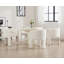 Chaise de baril moderne avec pieds en bois massif, chaise rembourrée avec accoudoirs, chaise d'appoint confortable pour le salon / salle à manger-1462600104