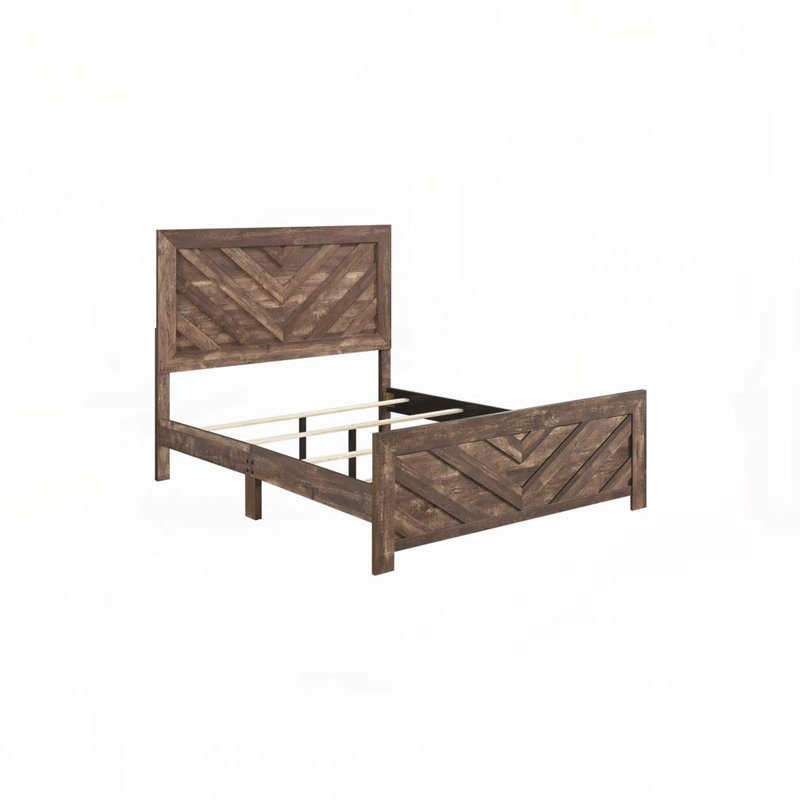 Lit plateforme en bois