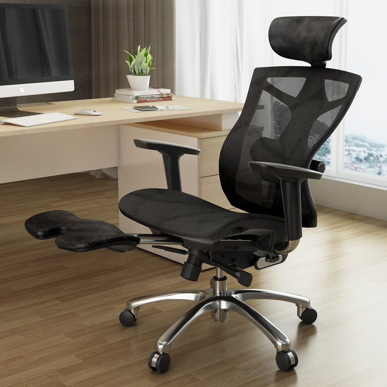 SIHOO M57 Ergonomic Office Chair with 3 Way Armrests Lumbar Support and  Adjustable Headrest High Back Tilt Function Black : Home & Kitchen 