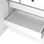 Buffet autoportant avec rehausse 47,2 x 15,7 x 75 po Topmax-1703312820