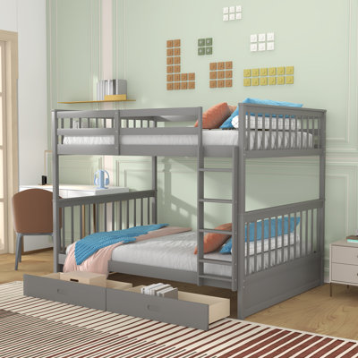 Erinisha 2 Drawer Standard Bunk Bed by Harriet Bee by Harriet Bee