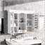 Armoire de salle de bain murale avec rangement spacieux et design élégant 