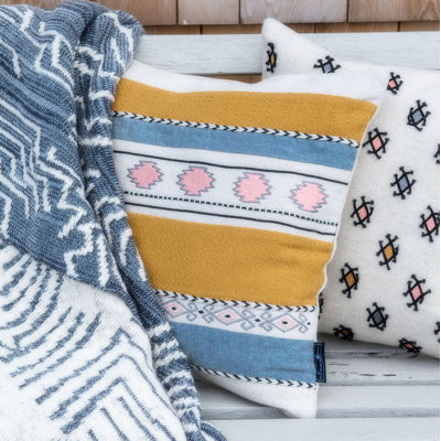 Coussin décoratif en coton 100% Childersburg